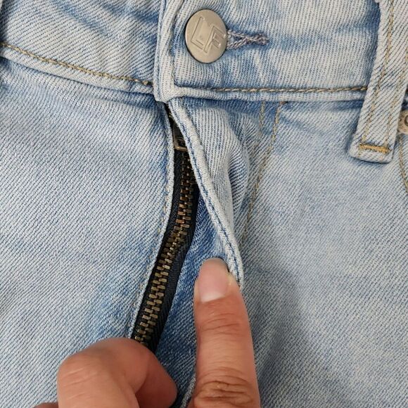 Lovers & Friends Jeans 29 Blue Greyson Ultra High Rise Slim Boot Cypress - Picture 5 of 13